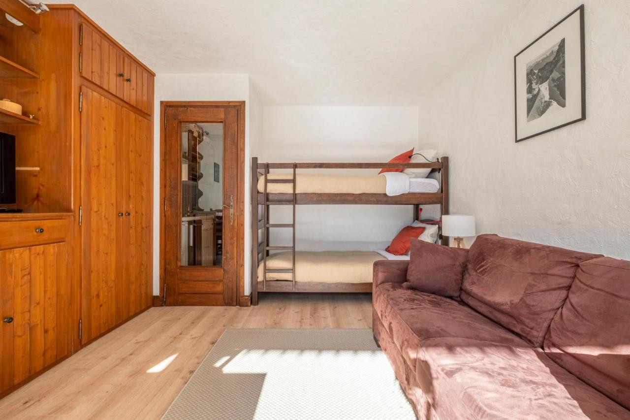 Nice Studio With Balcony In シャモニー エクステリア 写真
